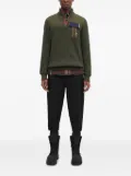 Baracuta x Barbour Miller ribbed half-zip pocket sweater - Green