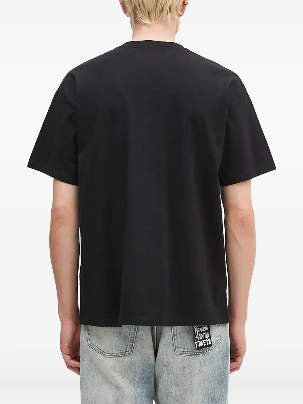 Aries T-shirt met print Zwart