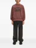 Aries temple-print sweatshirt - Red