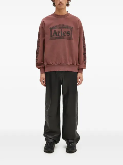 Aries temple-print sweatshirt