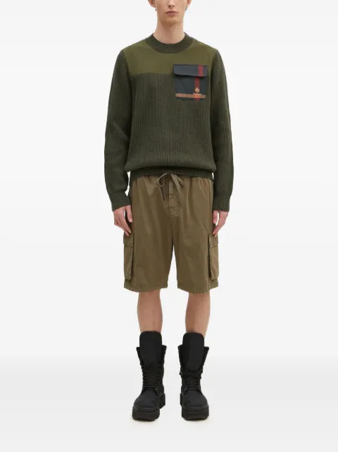 Baracuta x Barbour Miller ribbed pocket sweater