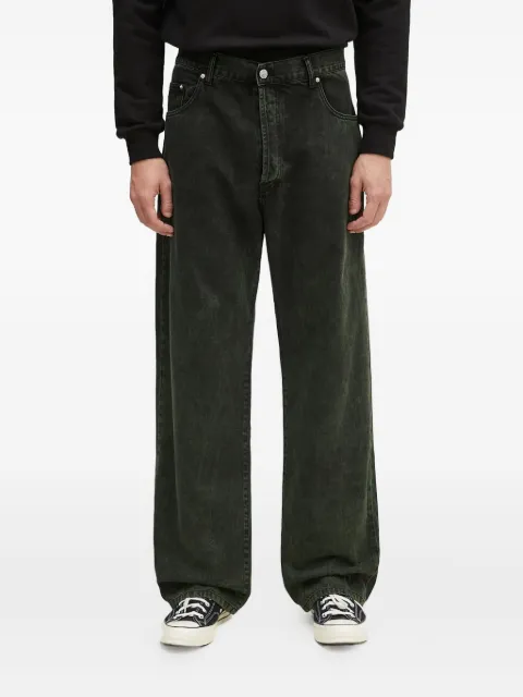 Aries logo-patch jeans