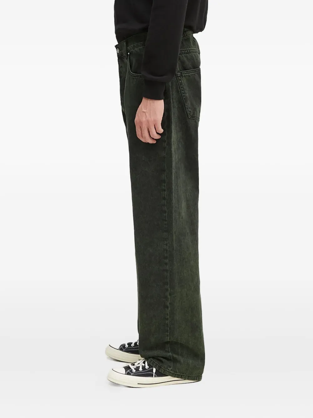 Aries logo-patch jeans | Wide-Leg Jeans | Image 2
