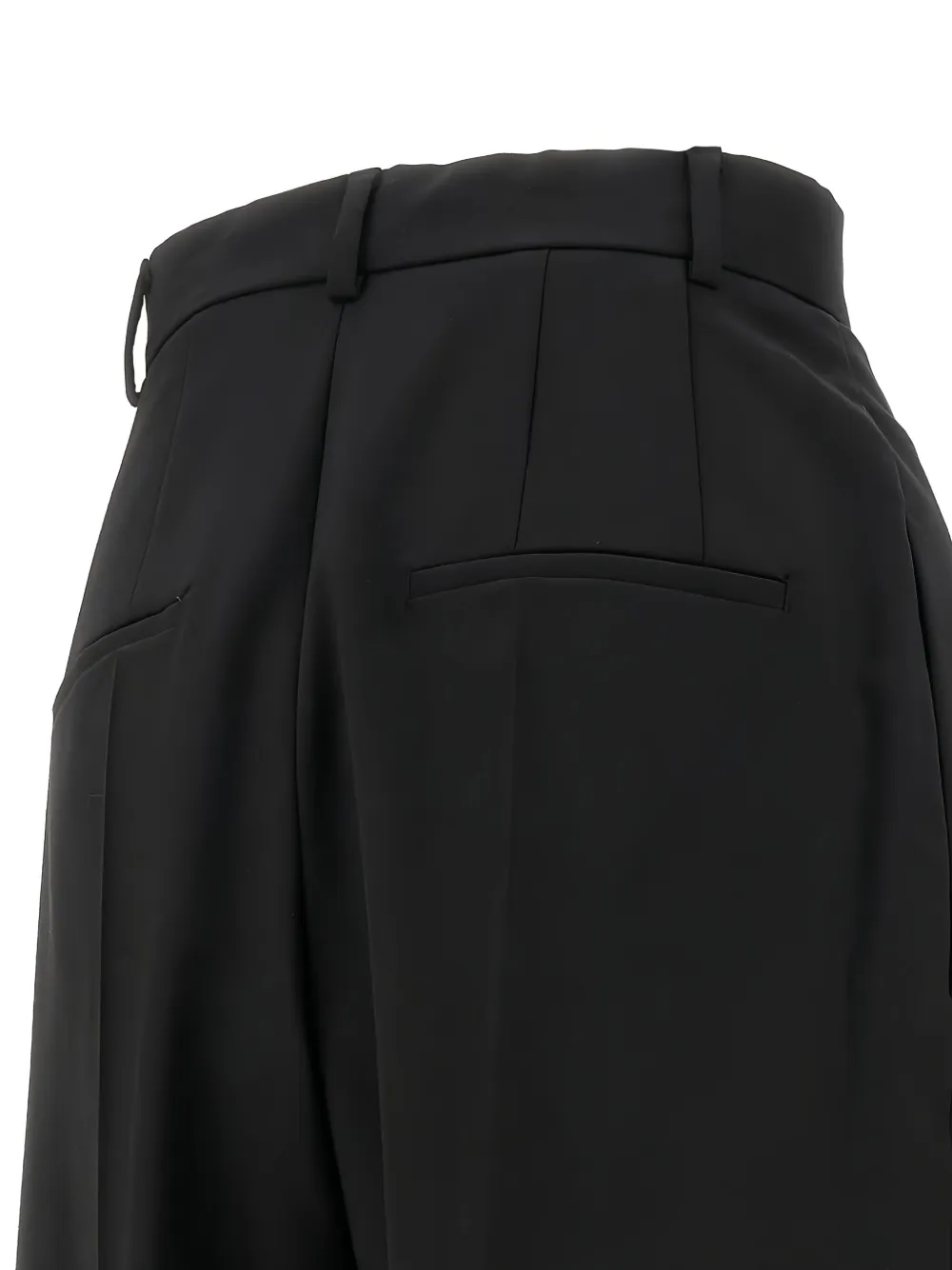 Sportmax Wollen broek Zwart