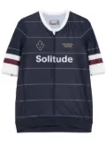 Pas Normal Studios Solitude Late Drop performance top - Blue