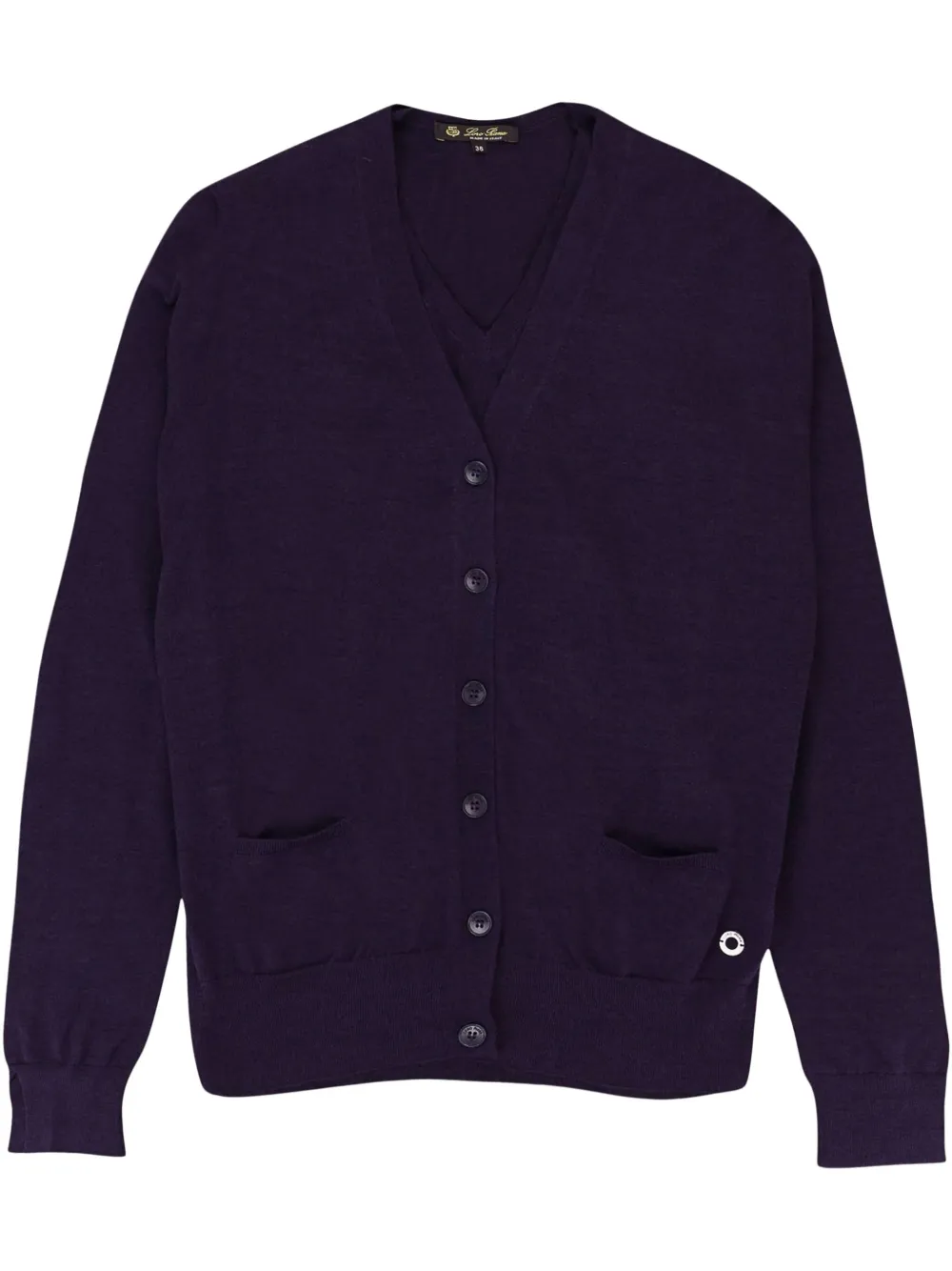 V-neck cashmere cardigan