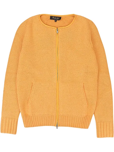 Loro Piana zip-up cotton cardigan
