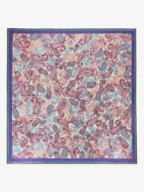 Loro Piana paisley-print scarf