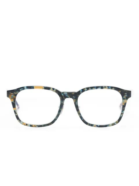 Thom Browne Eyewear lentes con armazón estilo carey