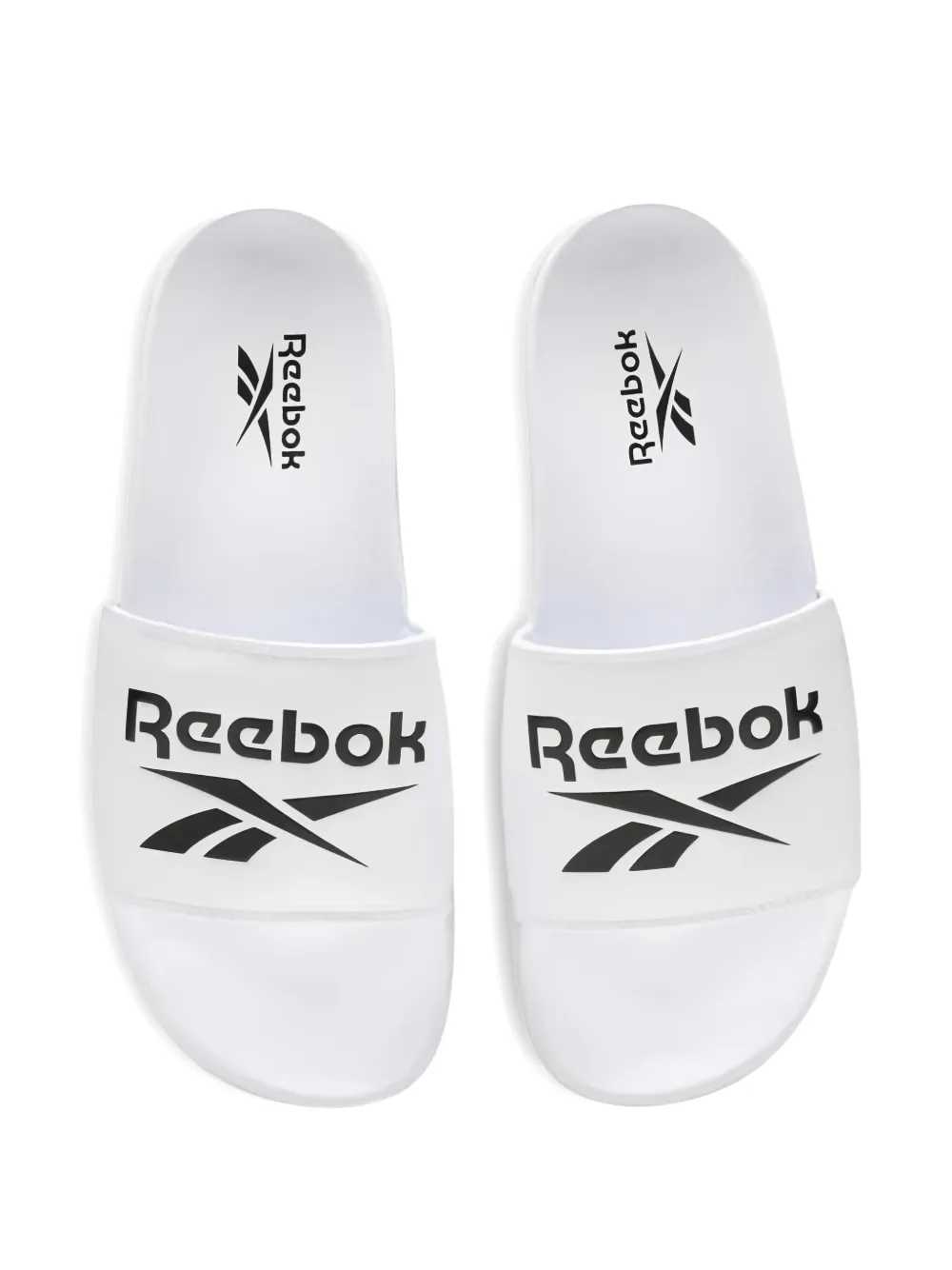 adidas Classic "White Black" slides