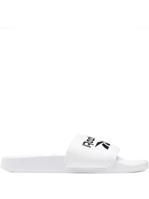 adidas Classic "White Black" slides