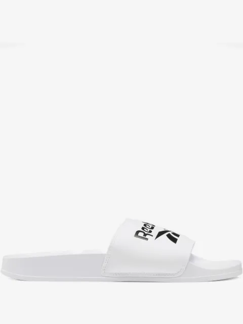 adidas Classic "White Black" slides