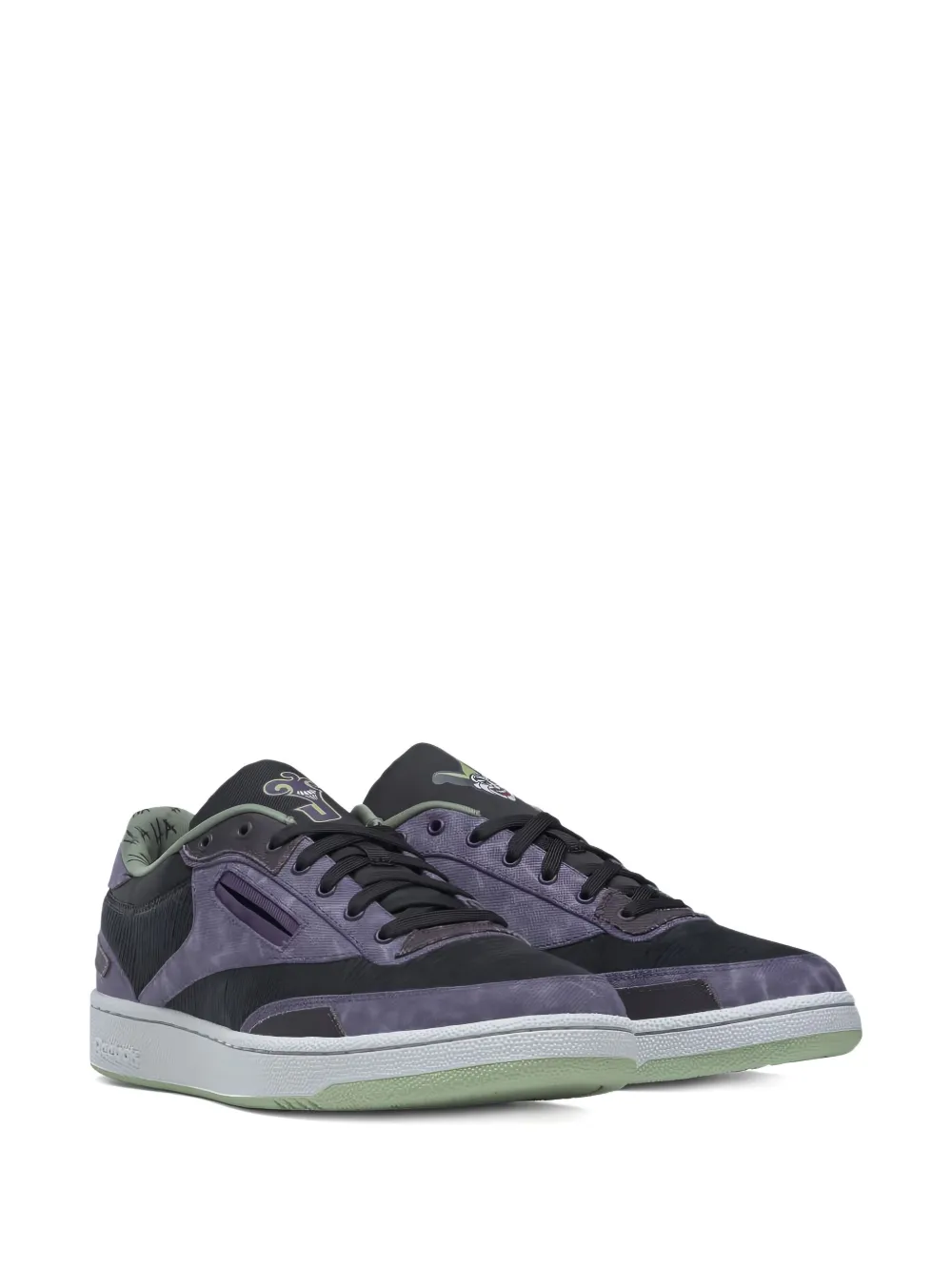 Reebok x DC Comics Club C 85 "Joker" sneakers Purple