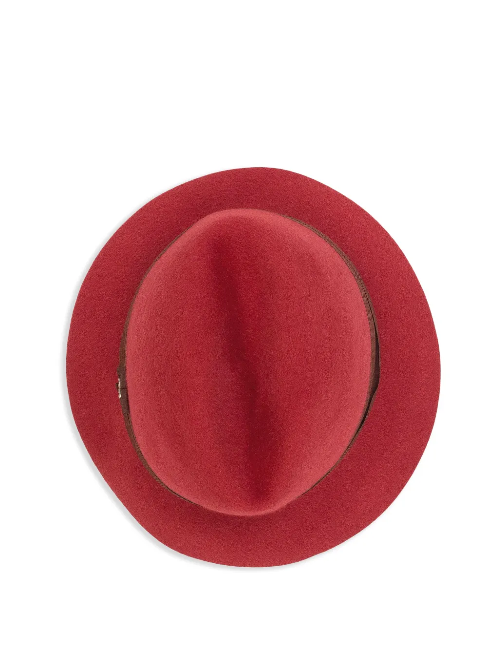 Loro Piana Ingrid fedora hoed - Rood