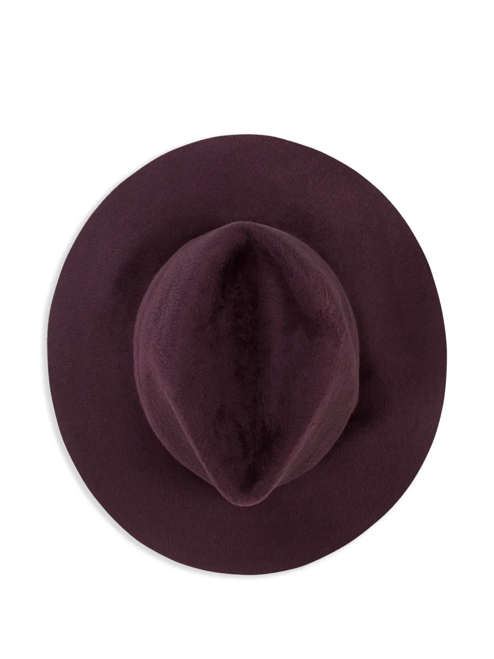 Loro Piana Kasjmier vilten fedora hoed - Bruin