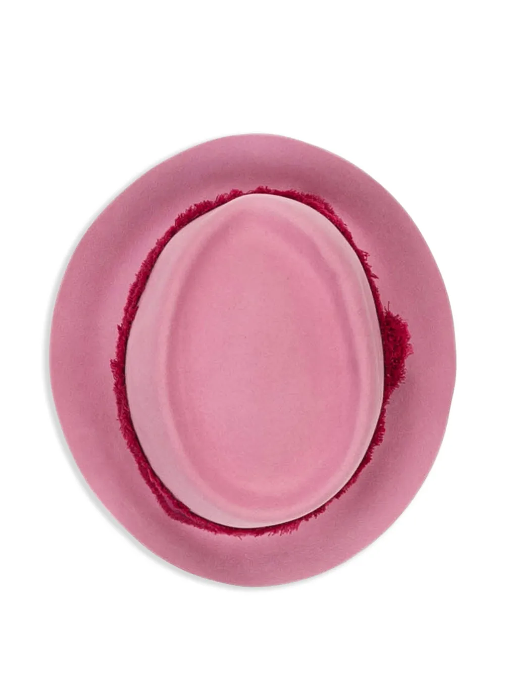 Loro Piana Fedora hoed - Roze