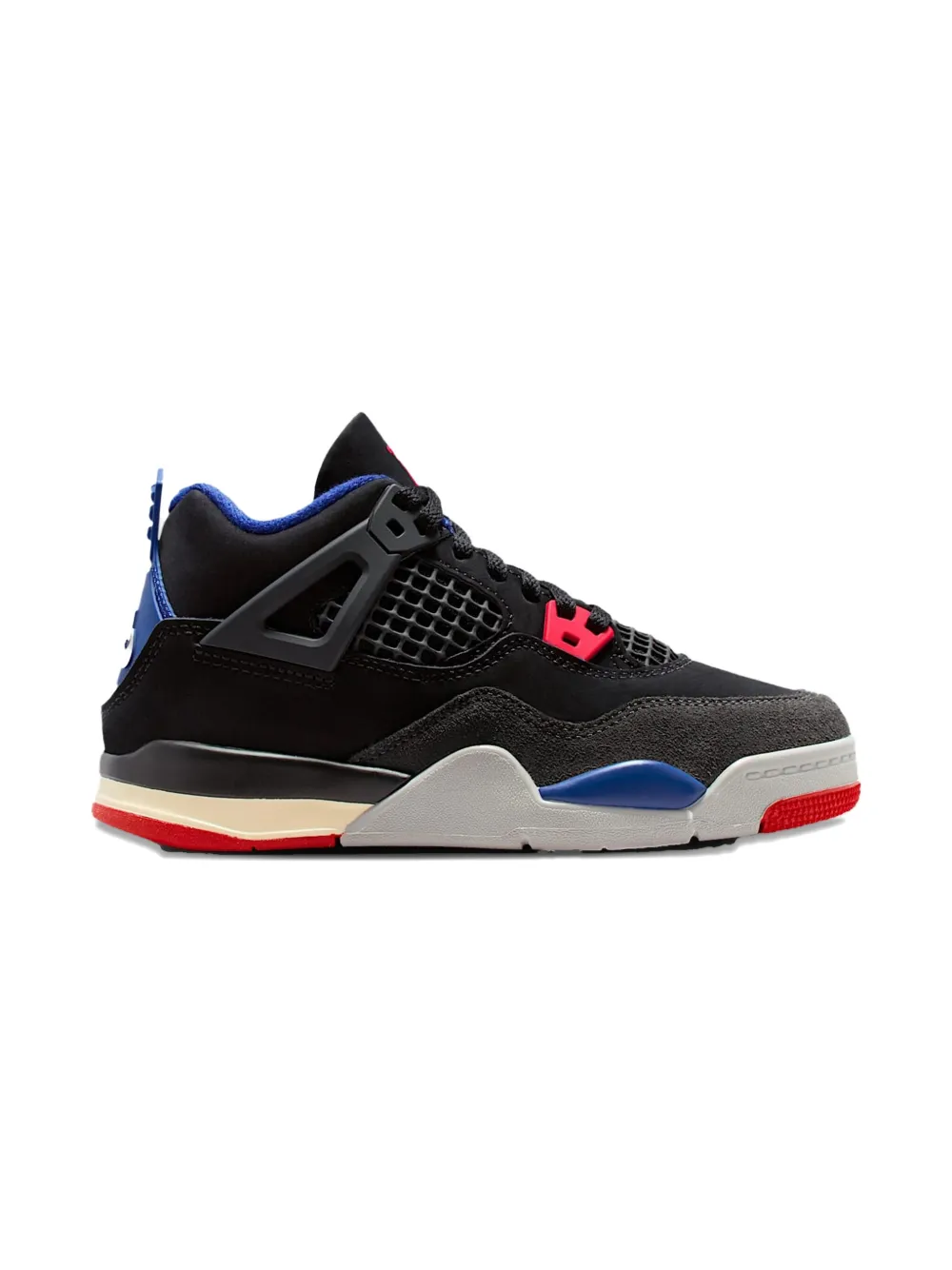 Jordan Kids Air Jordan 4 PS Rare Air sneakers - Zwart