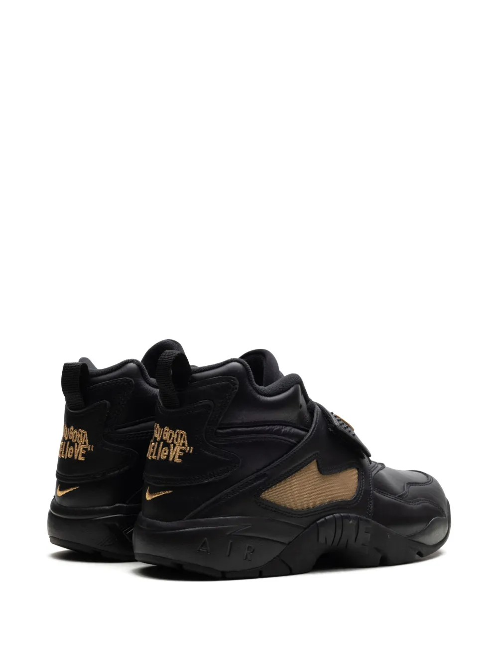 Nike Air Diamond Turf "Signing Day Black Metallic Gold" sneakers