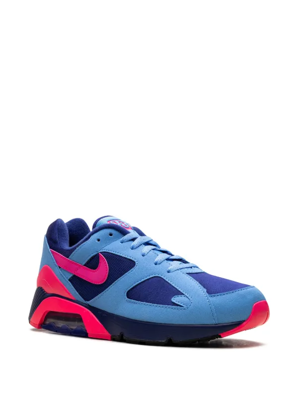 クマックス　ブルーピンク ナイキ「エア マックス 180 “University Blue and Hyper Pink
