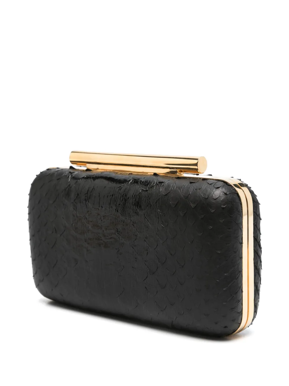 Alexander McQueen T-Bar Box clutch Zwart