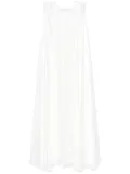 Christopher Esber silk strapless gown - White