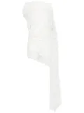 Christopher Esber floating lace mini dress - White