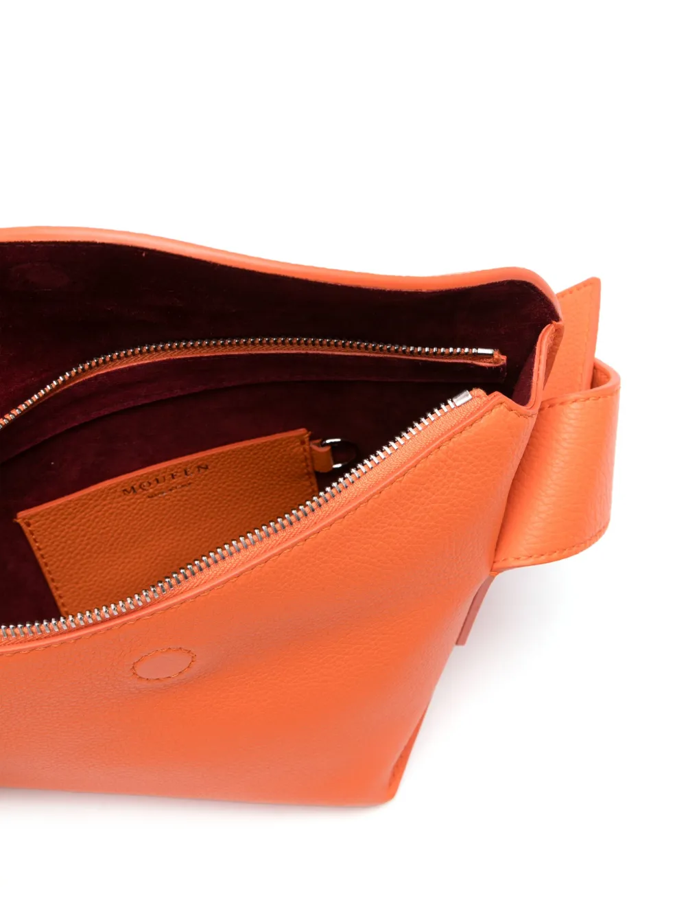 Alexander McQueen T-Bar crossbodytas Oranje