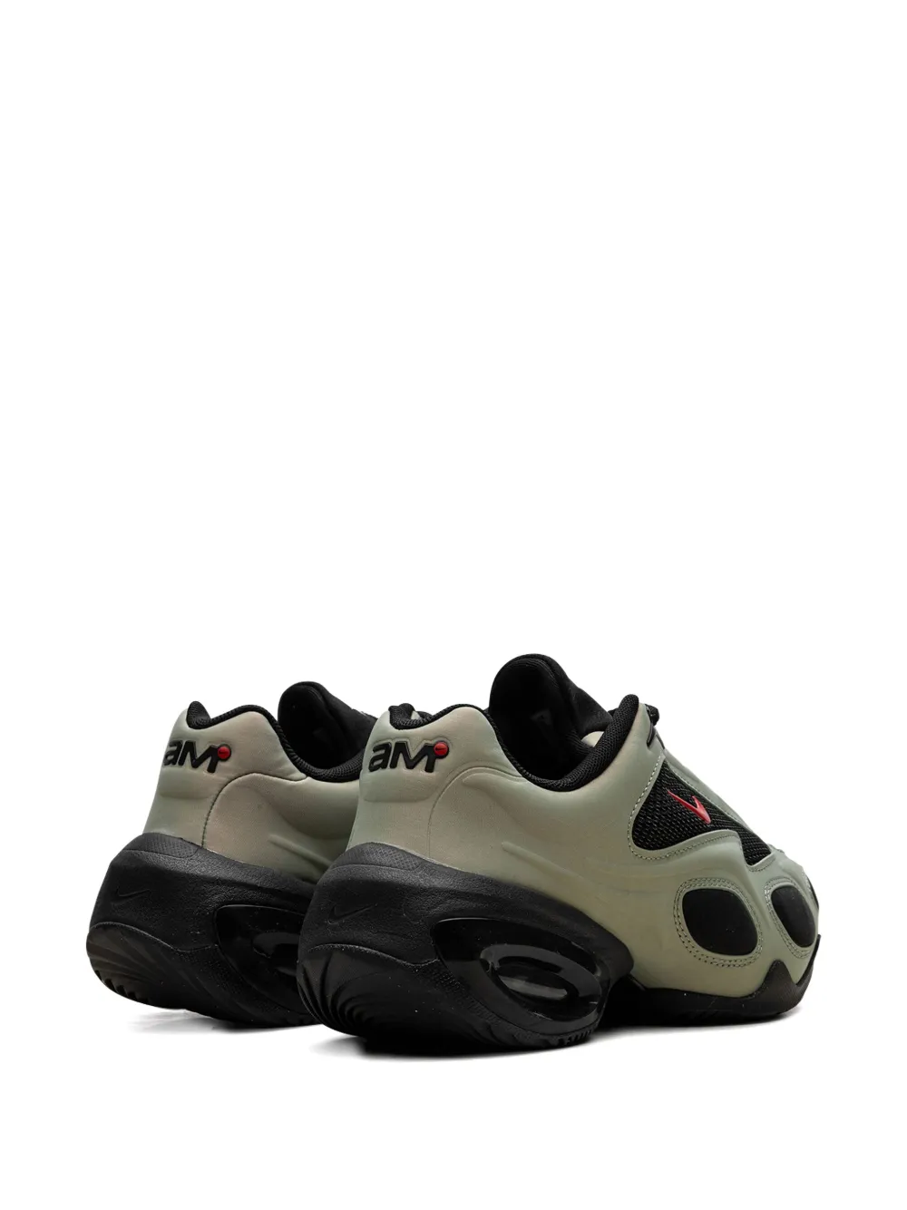 Nike Air Max Muse "Black University Red-Oil Green-Metallic Silver" sneakers