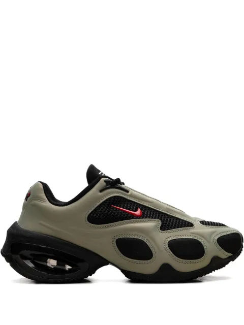 Nike Air Max Muse "Black/University Red-Oil Green-Metallic Silver" sneakers