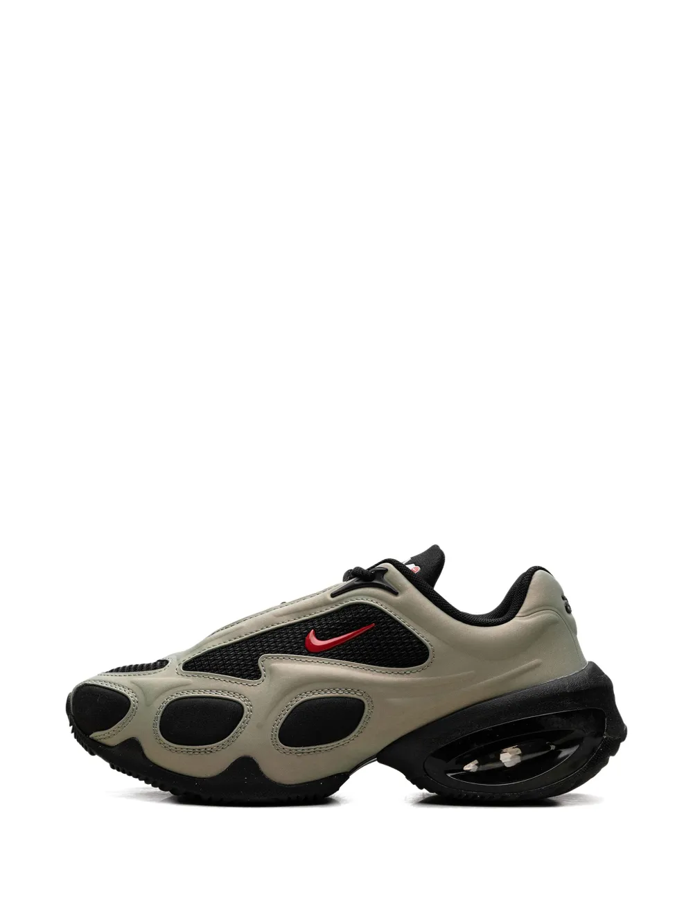 Nike Air Max Muse "Black University Red-Oil Green-Metallic Silver" sneakers