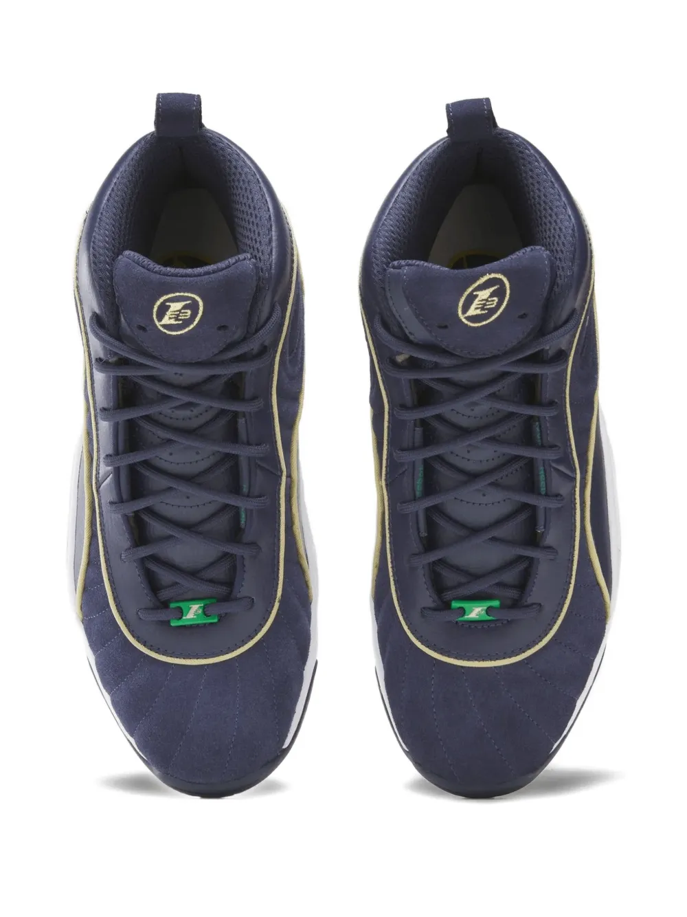 Reebok Answer III gold-detail sneakers Blue