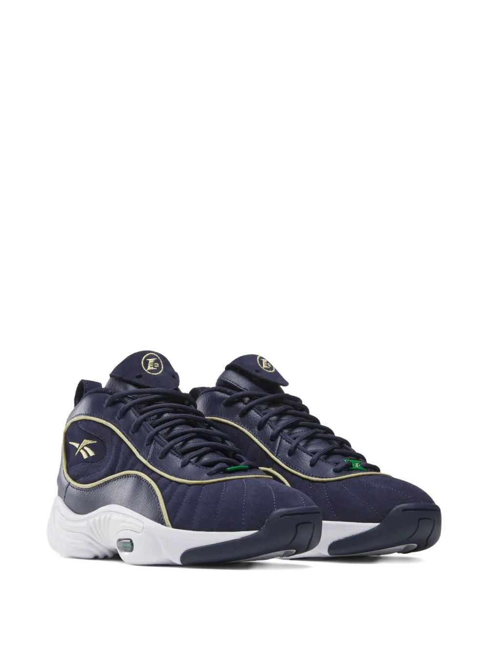 Reebok Answer III gold-detail sneakers Blue