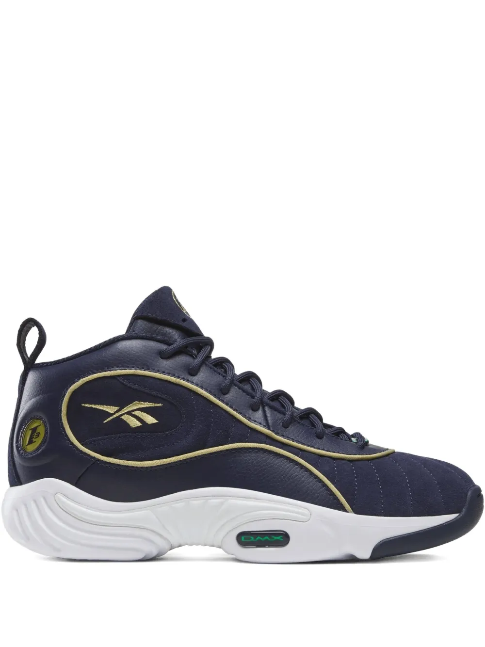 Reebok Answer III gold-detail sneakers Blue
