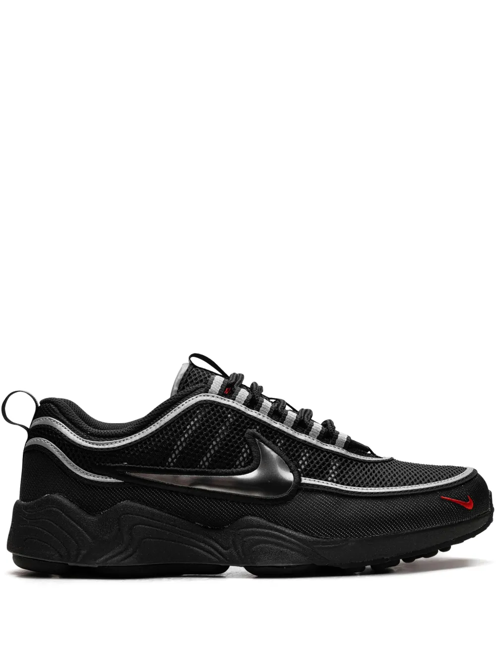 Nike Air Zoom Spiridon "Black Metallic Silver"