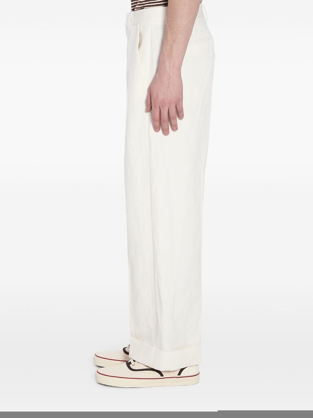 Valentino Garavani Straight broek - Wit