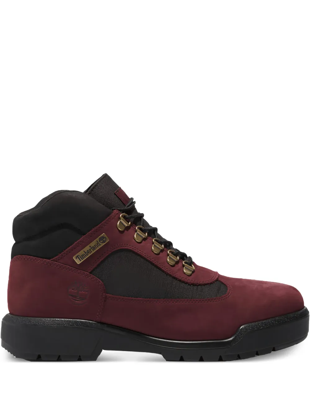 Timberland Field Lace Up "Dark Port" boots | Red | Image 1