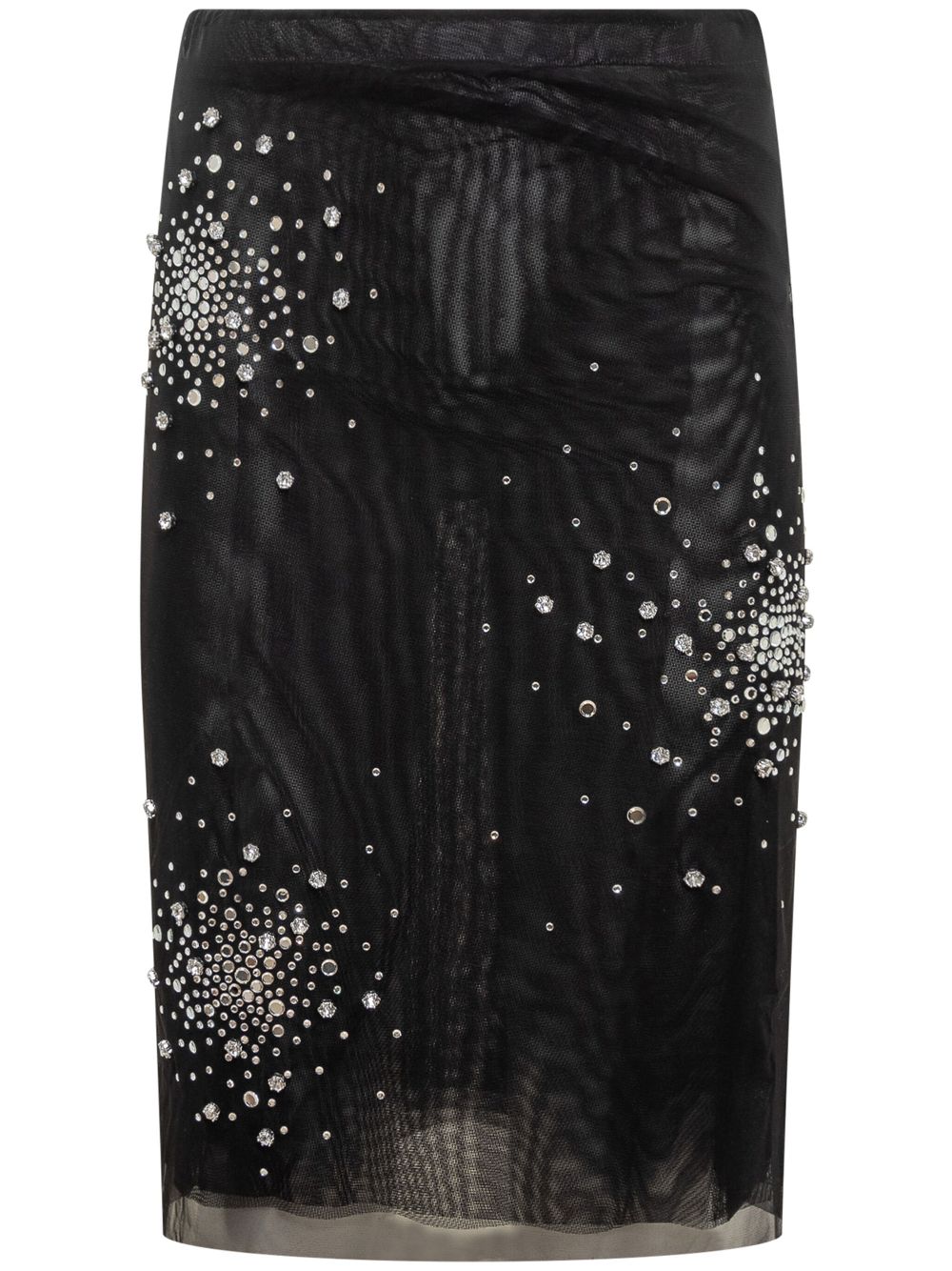 DES PHEMMES rhinestone-embellished skirt