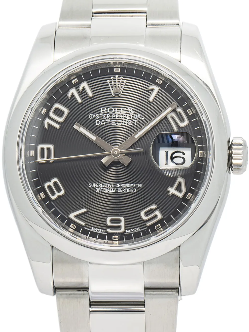 Rolex Pre-owned Datejust horloge - Zwart