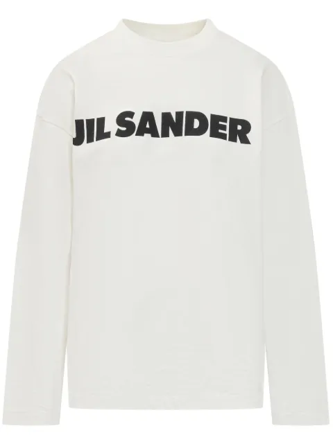 Jil Sander T-Shirt mit Logo-Print