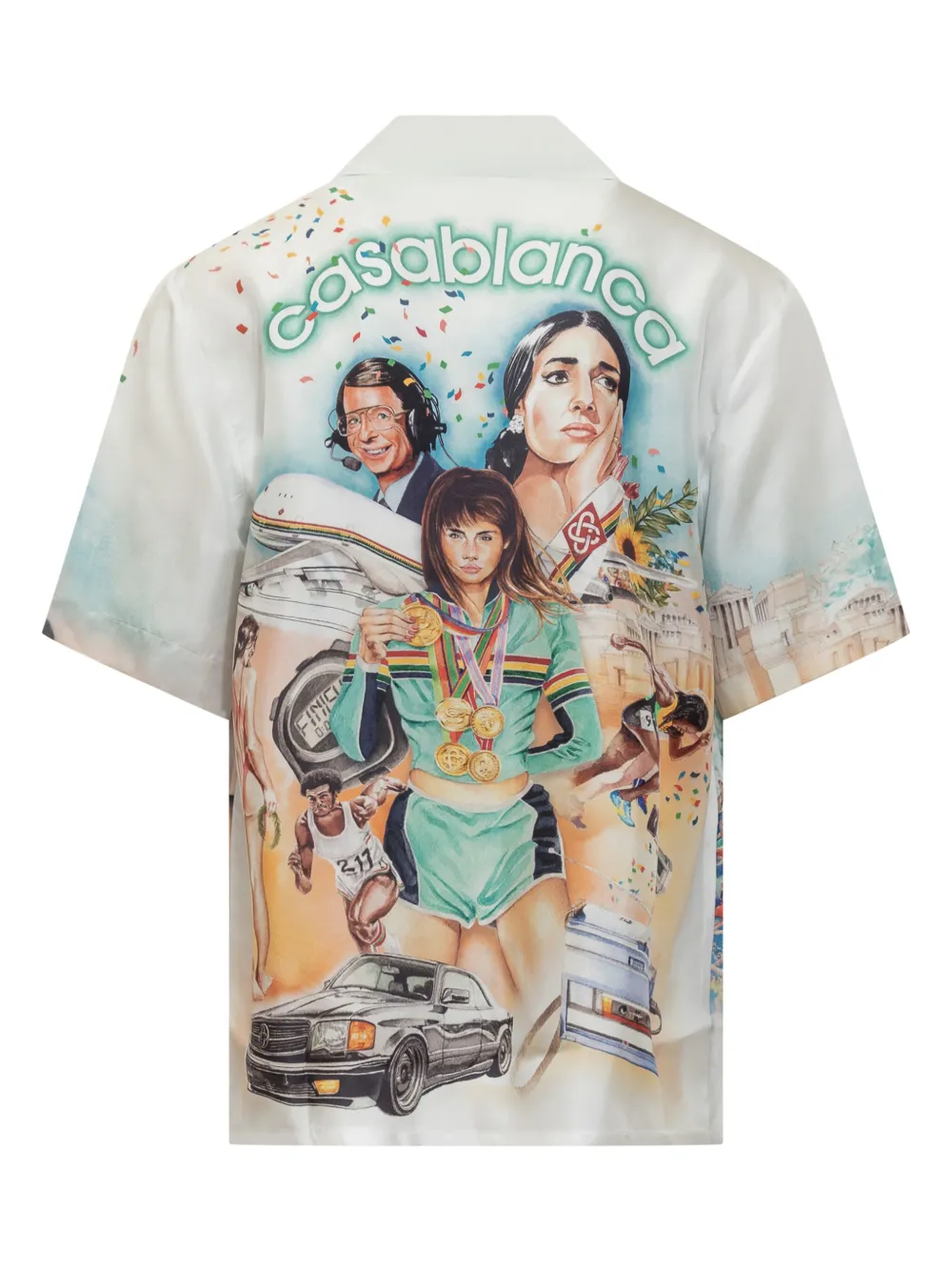 Casablanca Celebration Du Sport shirt - Wit