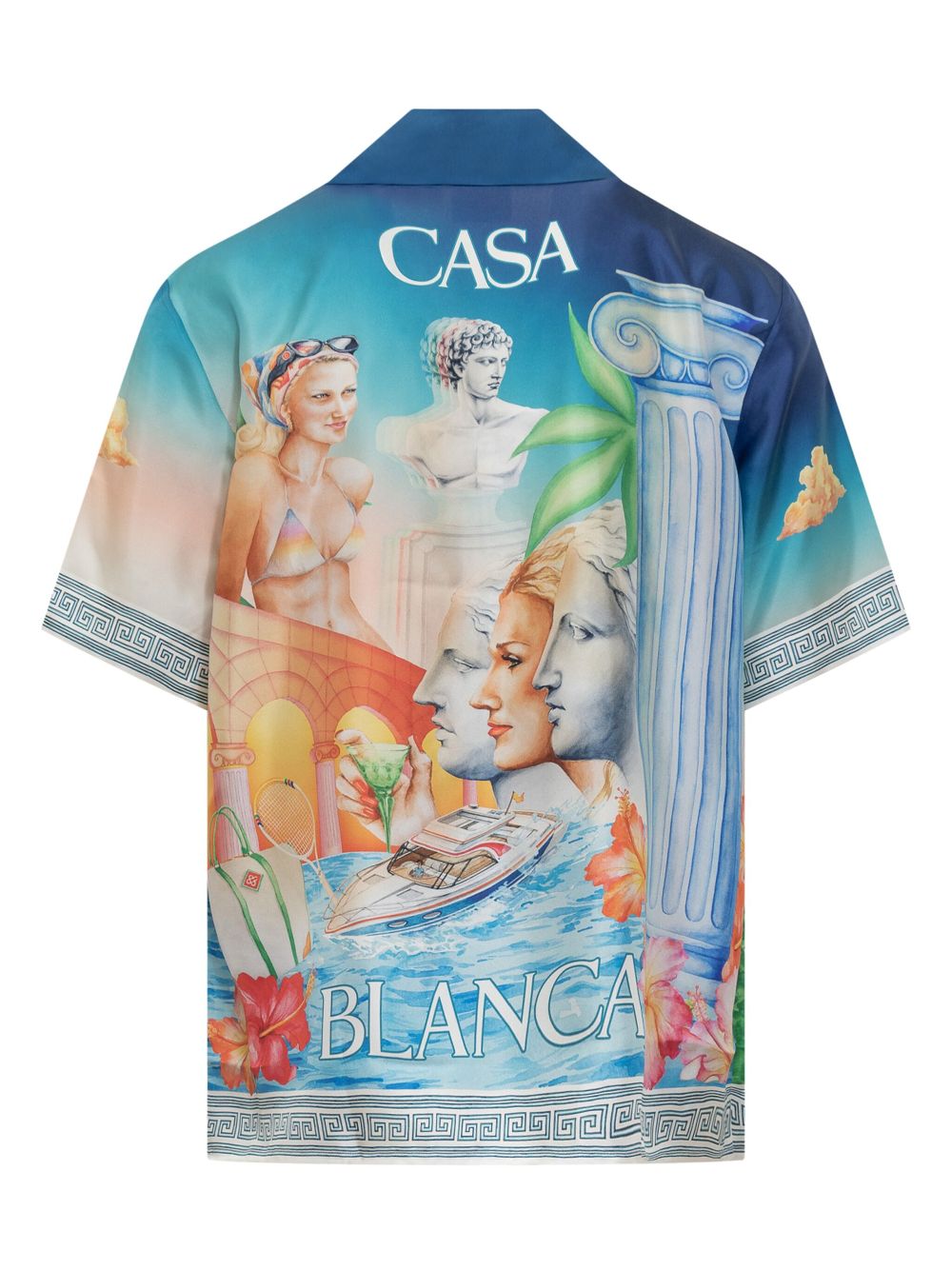 Casablanca Le Plongeon shirt - Blue