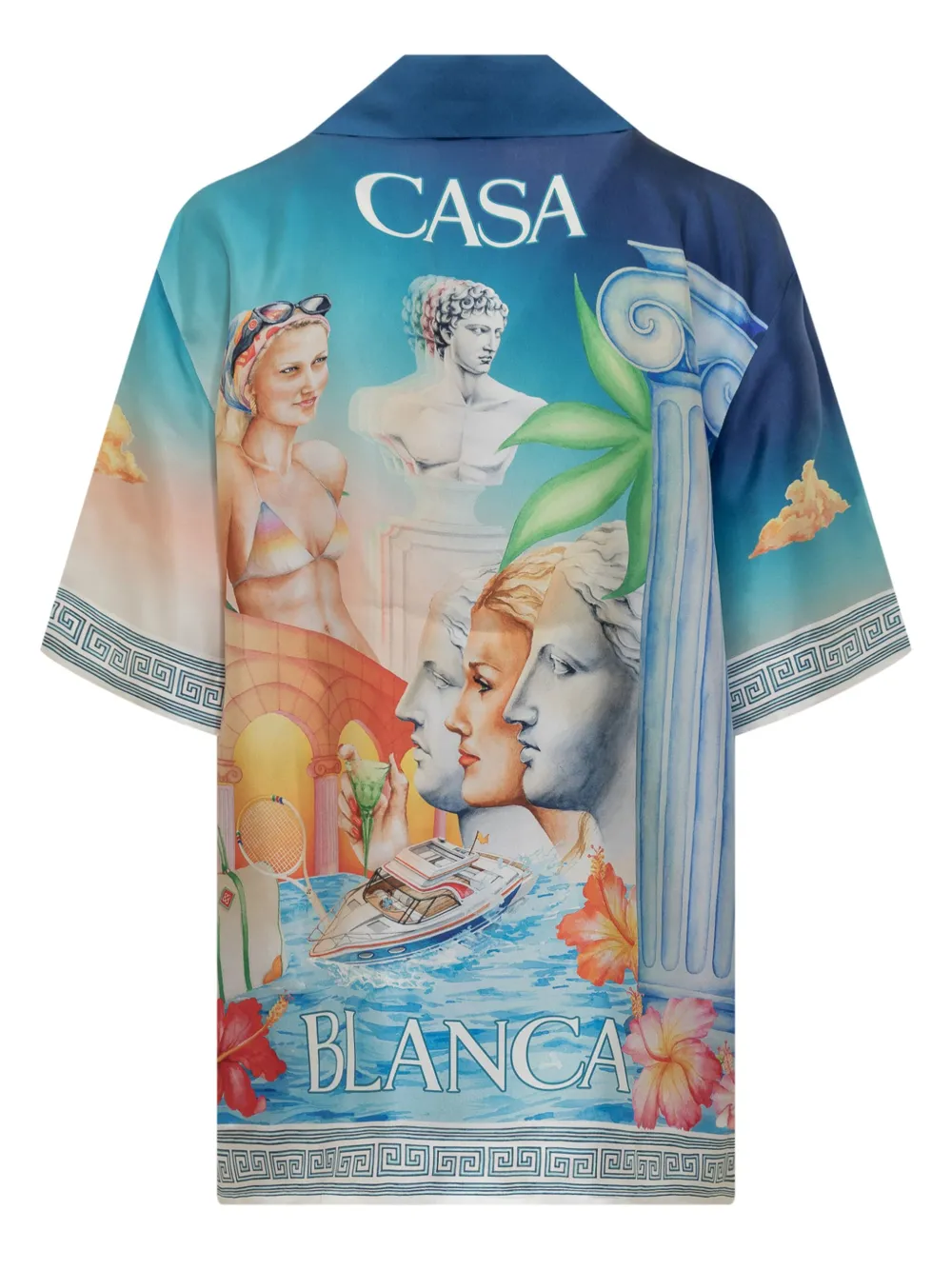 Casablanca Le Plongeon shirt - Blauw