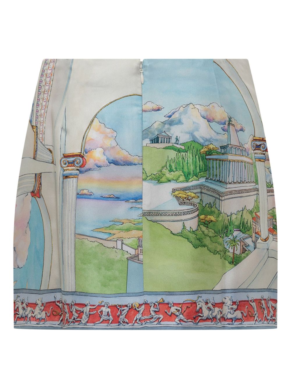 Casablanca Le Passage mini skirt - Blauw