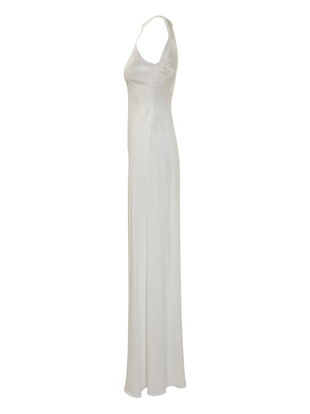 Alberta Ferretti Enver avondjurk Wit