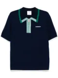 Casablanca Tennis polo top - Blue