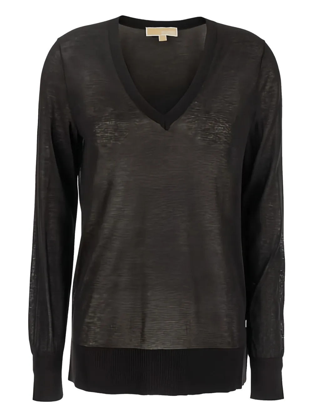 Michael Michael Kors V-neck jumper - Zwart