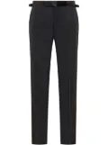 TOM FORD wool tapered trousers - Blue