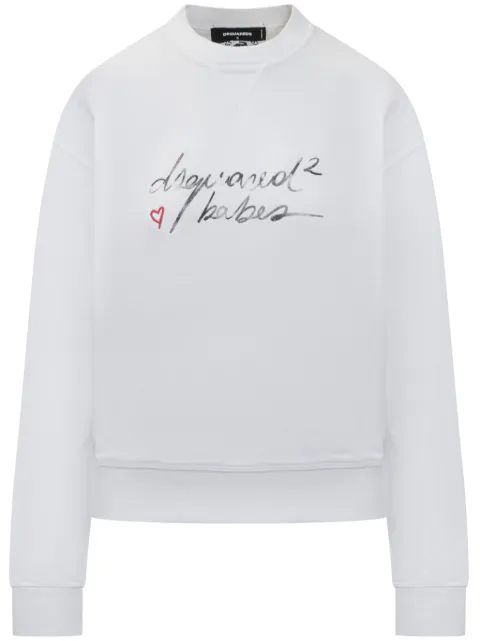 DSQUARED2 sudadera estampada