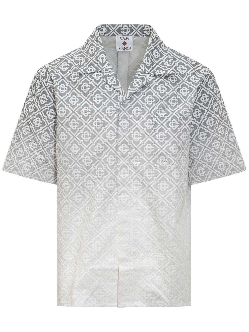 Casablanca monogram-print shirt - Grey