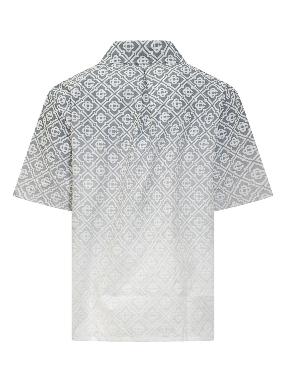 Casablanca monogram-print shirt - Grey